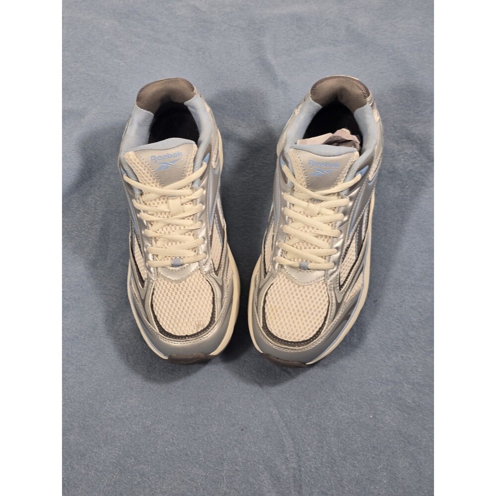 Reebok Belwave Classics Running Workout Training Gray White Sneaker Men's Size10